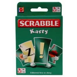 Scrabble Karten Mattel tschechische version