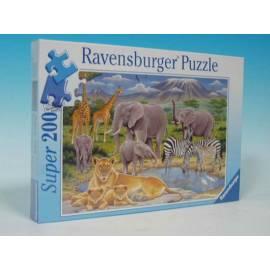 Puzzle, Ravensburger afrikanische Tiere 200D XXL - Anleitung