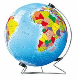 Puzzle Ravensburger globe + V-stand - matallic 540d