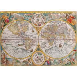 Ravensburger Puzzle historische Karte von 1594 1500 d