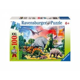 Ravensburger Puzzle zwischen Dinosauriern 100 XXL