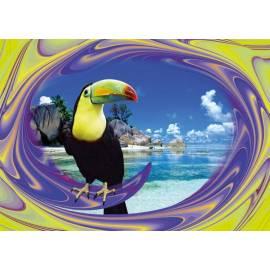 Ravensburger Puzzle Tukan in Paradise 1000d