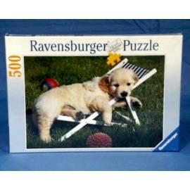 Service Manual Golden Retriver Ravensburger 500 Jigsaw Puzzle