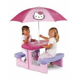 Benutzerhandbuch für Smoby Picknicktisch mit Sonnenschirm Hello Kitty
