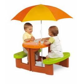 Smoby Winnie Picnic-Tisch mit Sonnenschirm Gebrauchsanweisung