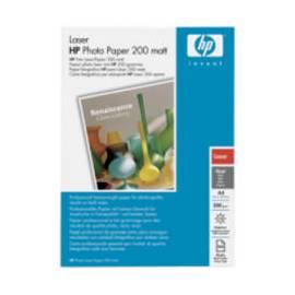 Papiere, Drucker HP Laser-Fotopapier, Matt, A4, 100 Blatt, 200 g/m2 (Q6550A) Gebrauchsanweisung