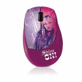 Maus OEM wireless Opticl, 800dpi, USB, Hanna Montana (DSY-MW2140)