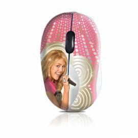 Maus OEM Mini optisch, 800dpi, USB, Hanna Montana (DSY-MM281)