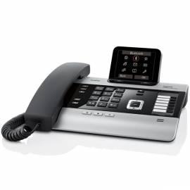 Bedienungshandbuch Telefon SIEMENS Gigaset DX800A schwarz/Titan