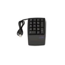 LENOVO USB numerisch Tastatur, 17 Tasten-schwarz (33L 3225) schwarz