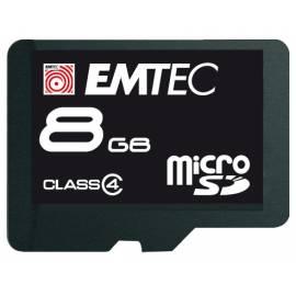 Benutzerhandbuch für EMTEC Micro SD 8GB-Speicherkarte
