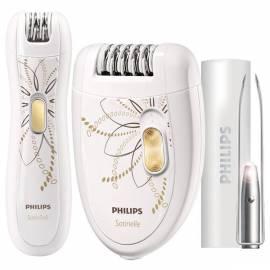 PHILIPS Satinelle Soft Epilierer HP6540/00 weiß - Anleitung