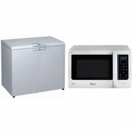 Legen Sie Produkte WHIRLPOOL Gefrierschrank WH2310 A ++ E + Mikrovl. Mikrowelle MWD 208 WH