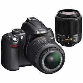 Bedienungsanleitung für Produkte set NIKON D5000 + 18-55 AF-S DX VR + 55-200 AF-S VR schwarz