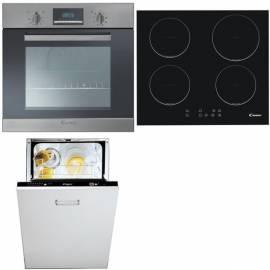 Datasheet Produkte setzen CANDY Backofen-Weste. FPP-627-X Induktionskochfeld + CI 640 C + Geschirrspüler CDI 9P 50