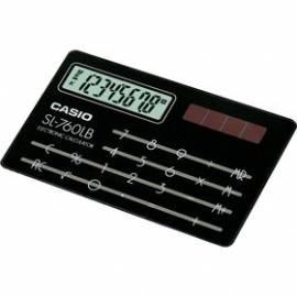 Taschenrechner CASIO SL-760LB/LU schwarz - Anleitung