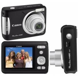Canon Power Shot Kamera A480 schwarz