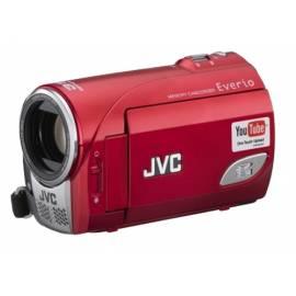 Camcorder JVC GZ-MS100RE, SDHC, rot