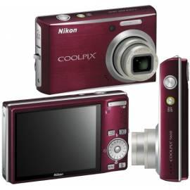 Handbuch für Kamera Nikon Coolpix S610 rot (Deep red)