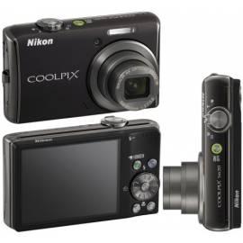 Digitalkamera Nikon Coolpix S620 schwarz (Calm schwarz)