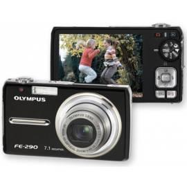 Olympus FE-290 Digitalkamera Schwarz