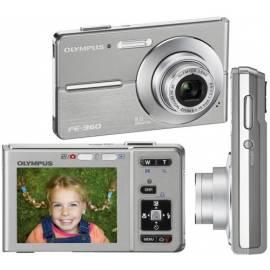 Olympus FE-360 Digitalkamera Silber Gebrauchsanweisung