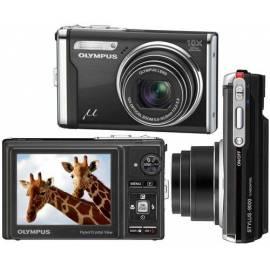 Digitalkamera Olympus Mju-9000 schwarz (Midnight Black) + 4 GB microSD