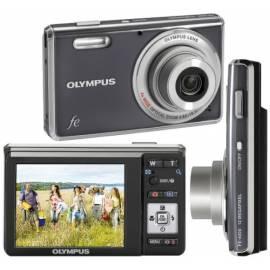 Bedienungsanleitung für Digitalkamera OLYMPUS FE-4000 anthrazit grau