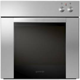 Ofen-Weste. Gorenje B 7540 E-Edelstahl