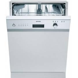 Geschirrspüler Gorenje GI 63230 (E) Edelstahl, Einbau