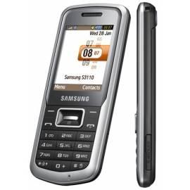 Handy SAMSUNG S3110 Silber silberne Farbe Bedienungsanleitung