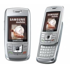 Handy Samsung SGH-E250 Silber Gebrauchsanweisung