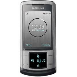 Handy Samsung SGH-U900 grau (Soul Grey) Gebrauchsanweisung