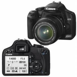 Bedienungshandbuch Digitalkamera CANON EOS 450 d + EF-S 18-55 IS schwarz