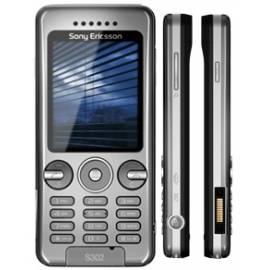 Handy Sony-Ericsson S302 grau