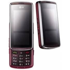 Handy LG KF 600 Wein (weinrot)