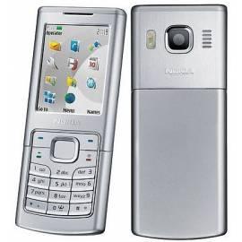 Datasheet Handy Nokia 6500 classic, Silber