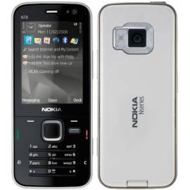 Nokia N78 Handy weiß (Pearl White) Gebrauchsanweisung