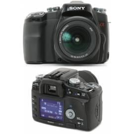 Benutzerhandbuch für Kamera SLR-Kamera Sony ALPHA DSLR-A100K/B, schwarz, mit dem Objektiv SAL-1870 (DSLRA100KB.CEE5)