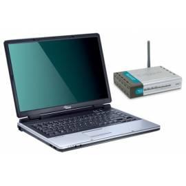 Set Ntb Fujitsu Amilo Pa 2510 (BAT: CZM1-Q4B07-PA1) + Router Wireless D-Link