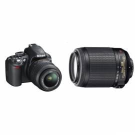 Produkte set NIKON D3100 + 18-55 AF-S DX VR + 55-200 AF-S VR schwarz - Anleitung