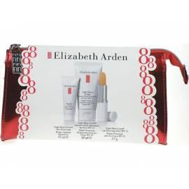 Kosmetika-ELIZABETH ARDEN-acht-Stunden-Creme Set rote Tasche 15ml acht Stunden Cream Skin Protectant, acht Stunden-Gesichtscreme 50ml + 3, 7g acht Stunden Lip Stick + Tasche