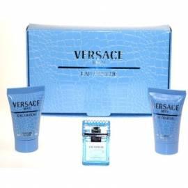 VERSACE Man Toilettenwasser Eau Fraiche 5 ml 25 ml + Shower gel 25 ml + after shave Balsam