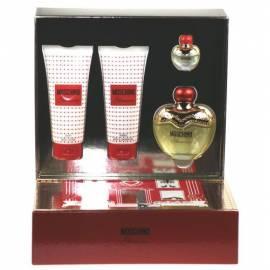 Glamour MOSCHINO 100 ml Parfümiertes Wasser + 100 ml Bodylotion 100 ml + Duschgel + 5 ml Bedienungsanleitung