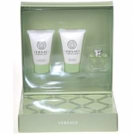 VERSACE Versense WC Wasser 5 ml 25 ml + Duschgel + 25 ml Körperlotion Gebrauchsanweisung