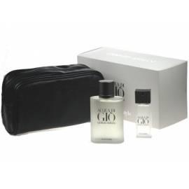 Bedienungsanleitung für Toilettenwasser GIORGIO ARMANI Acqua di Gio 100 ml + 20 ml + Tasche