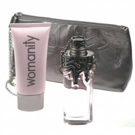 PARFÜMIERTES Wasser THIERRY MUGLER Womanity Refil 50 ml + 100 ml Bodylotion + Tasche, refil