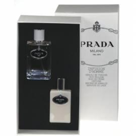 PRADA Infusion Brühe Pulver, Toilettenwasser D - Homme 100 ml + 100 ml after Shave Balsam