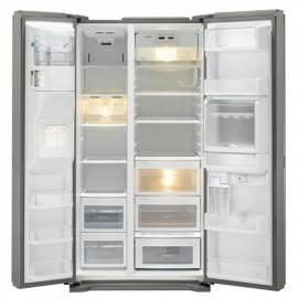 Kombination Kühlschrank Gefrierschrank LG GS-7161AEAV Edelstahl