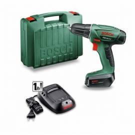 BOSCH Akuscrewdriver Akku-Bohrschrauber PSR 14,4 IF + 1 Std. Ladegerät grün